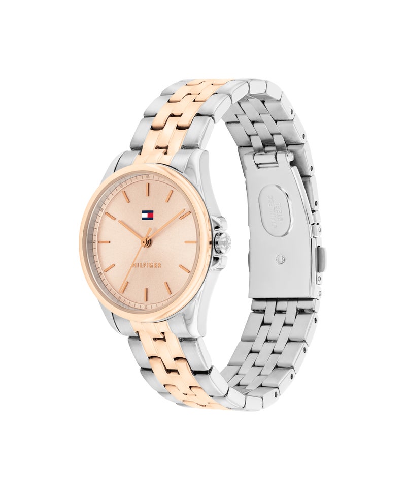 TOMMY HILFIGER Round Analog Women'S Two Tone Stainless Steel Case  Watch - Image 1