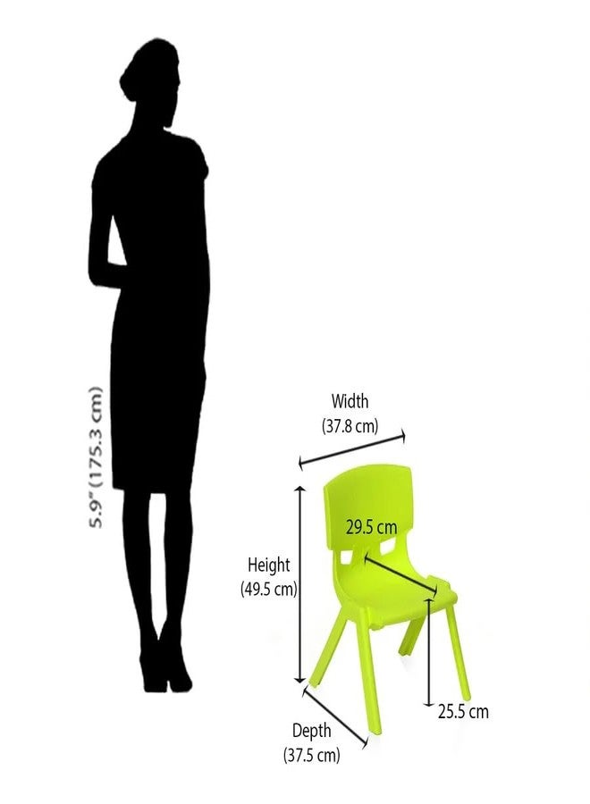 Nilkamal Baby Polypropylene Chair (CHR5260A , Green) - Image 5