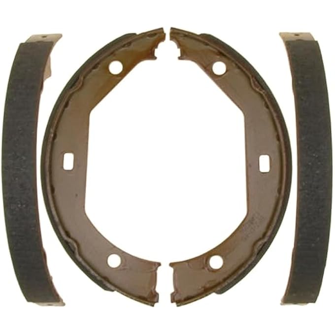 ACDelco Professional 17831B Bonded Parking Brake Shoe Set