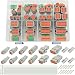 ALFOCI 205 PCS Deutsch Connector Kit DT 2 3 4 6 8 12 Pin Connectors IP67 Waterproof Electrical Connectors Plug with 70 Pairs Size 16 Solid Contacts for Car Truck Boat 205 PCSSolid Contacts - Image 2