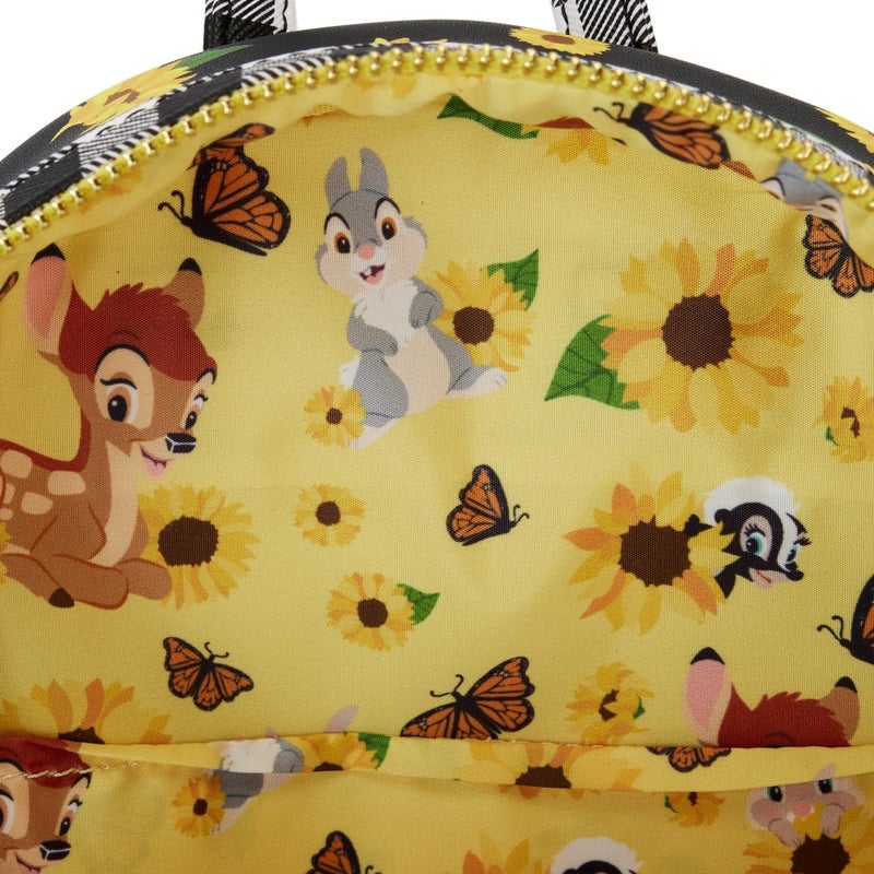 Loungefly Loungefly Disney Bambi Sunflower Friends Mini Backpack Bags and Accessories Standard - Image 4