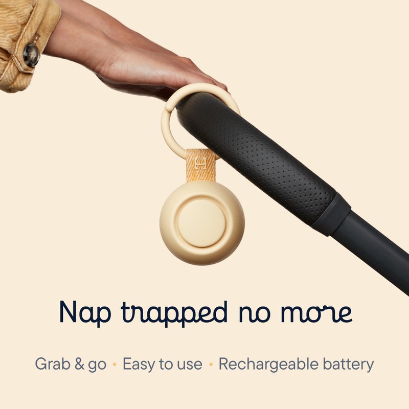 Hatch Baby Hatch Go | Portable Sound Machine for Babies and Kids | Sleep Soother | 10 Soothing Sounds | White Noise | Shush | Travel | Registry Gift | Baby Shower | Clips on Stroller | Honey - Image 2