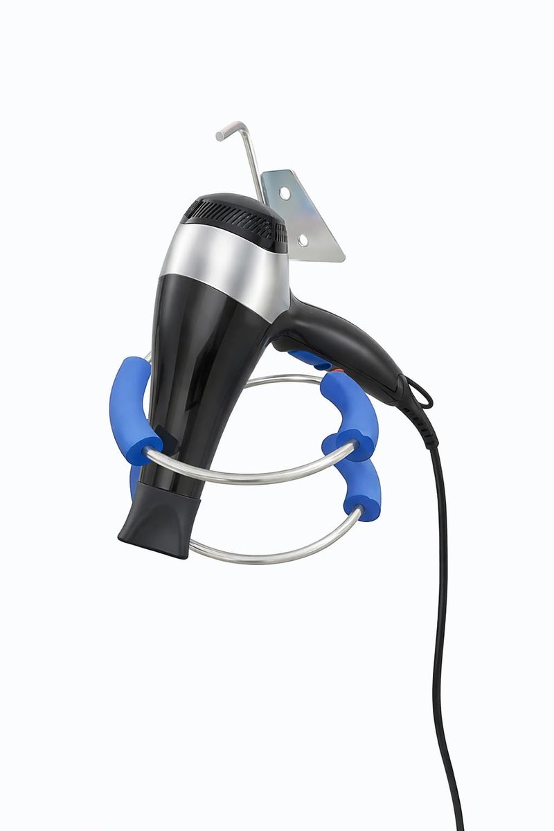 Towel Holder (Stainless Hair Dryer Holder Blue) - Image 2