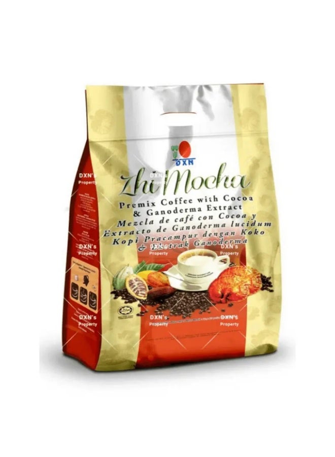 قهوة DXN زي موكا الصحية مع مزيج الجانوديرما