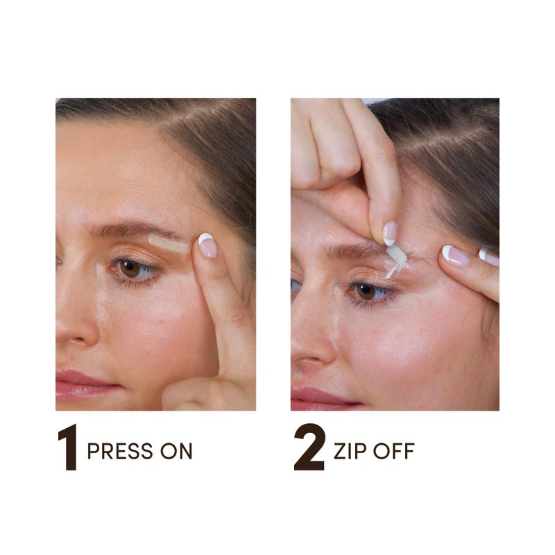 Parissa Natural Eyebrow Wax Strips | Beginner-Friendly, Gentle for Sensitive Skin & Fragrance-Free | Ready-to-Use Brow Waxing | 32 Strips (16 x 2) - Image 4