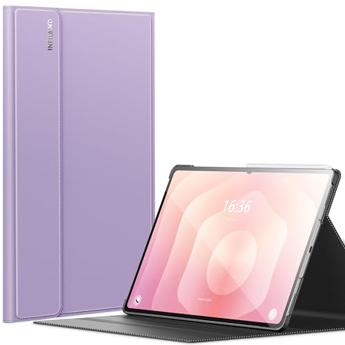 INFILAND Case for Galaxy Tab S11 Ultra 2025 146 Inch MultiAngle Stand Cover Compatible with Samsung Tab S11 Ultra 5G SMX936B SMX930 Auto WakeSleep Lilac Purple - Image 1