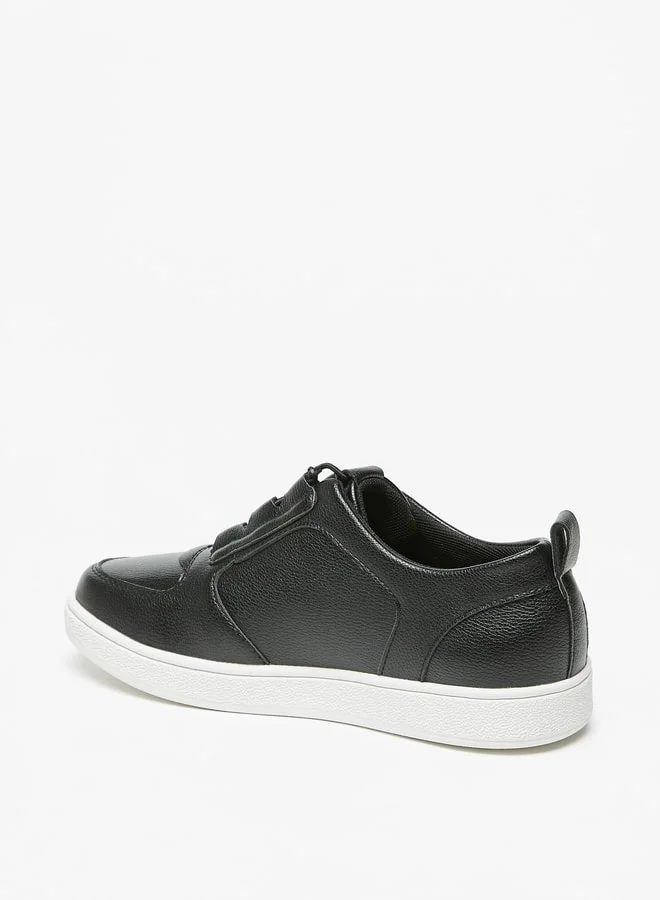Flora Bella By Shoexpress Women's Textured Slip-On Low Ankle Casual Sneakers Shoes