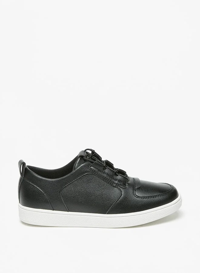 Flora Bella By Shoexpress Women's Textured Slip-On Low Ankle Casual Sneakers Shoes