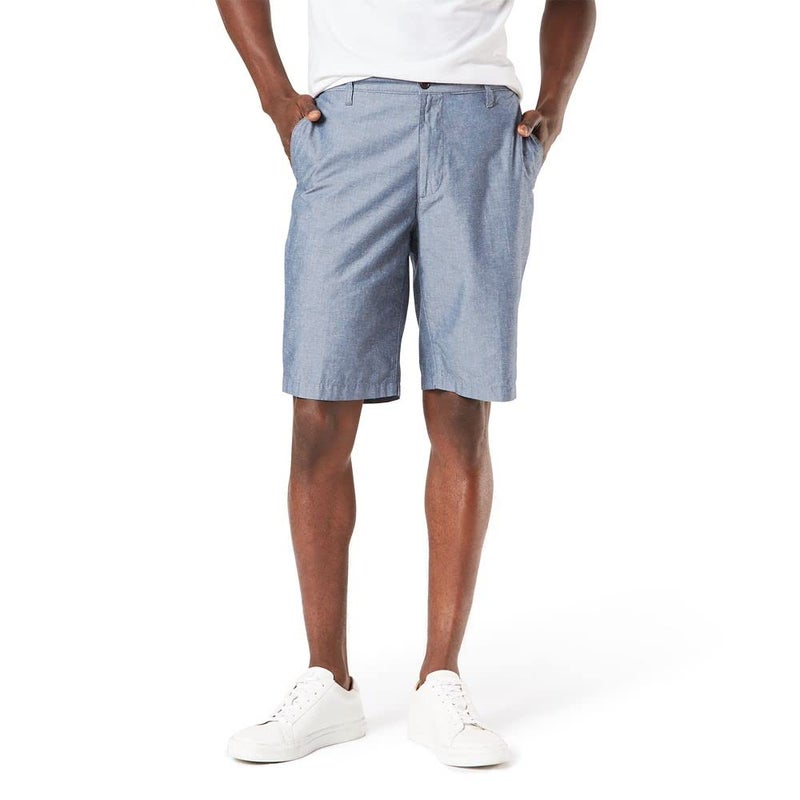 Dockers Men's Perfect Short Classic Fit 10.5", Chambray, 34 - Image 4