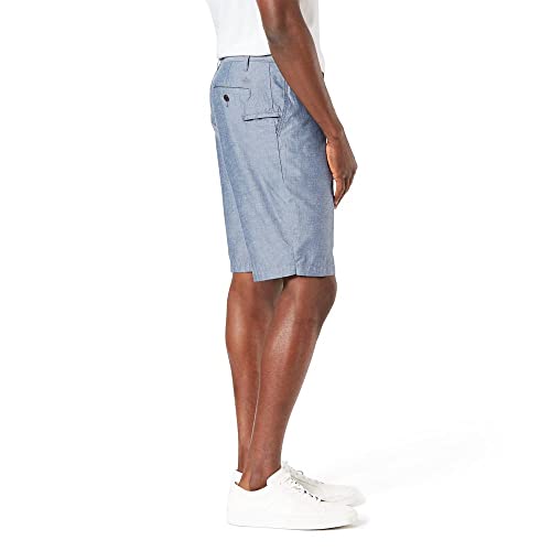 Dockers Men's Perfect Short Classic Fit 10.5", Chambray, 34 - Image 3