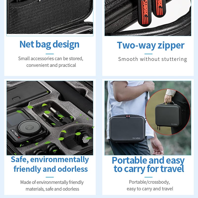 STARTRC Carrying Case for DJI Action 5/4/ 3（Adventure Combo - Image 3