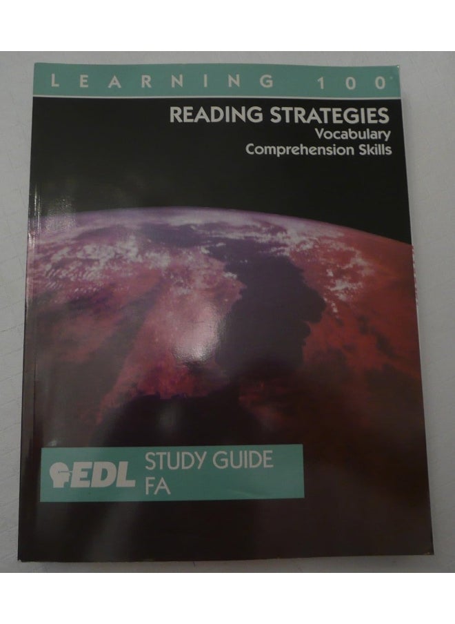 Reading Stragegies - Vocabulary Comprehension Skills (EDL Study Guide, FA)  - Image 1