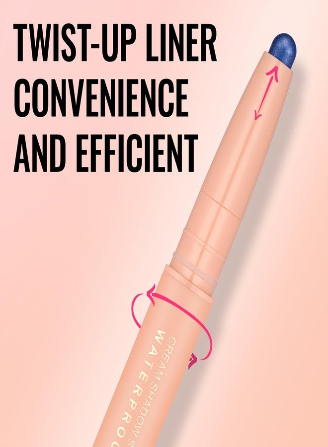 Oulac Waterproof Eye Shadow Stick Smooth and Long Lasting, Shimmering Glitter Finish, Blendable Eyes Makeup, Vegan & Cruelty-Free 3.8g, 17 Hollywood Dream - Image 3