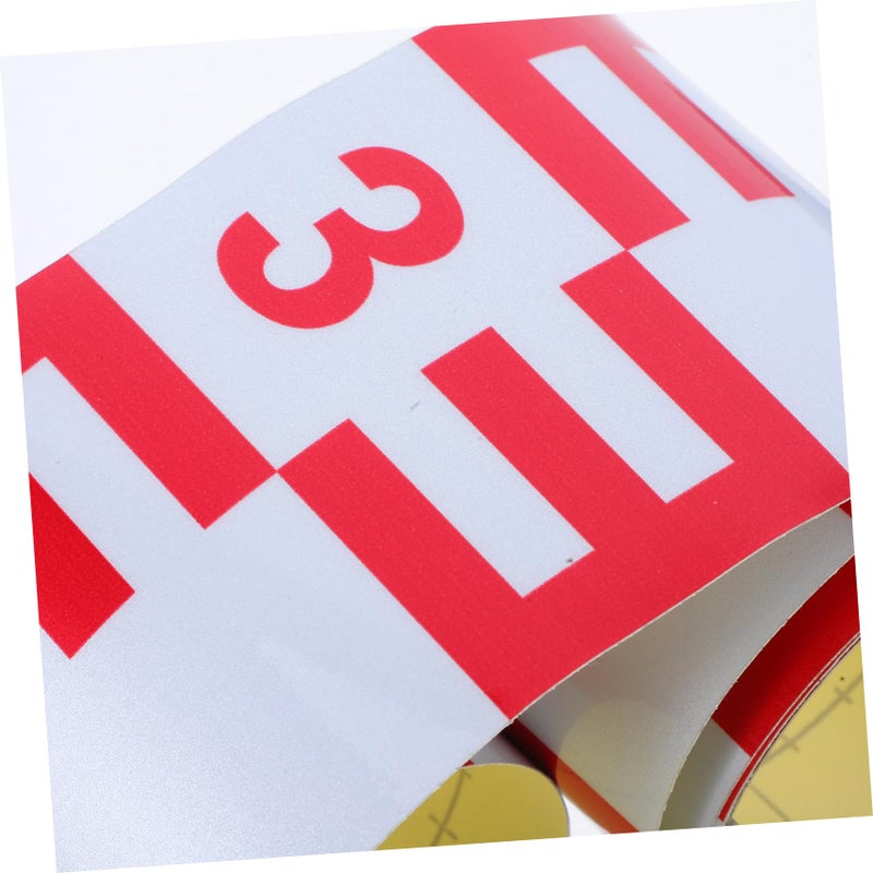 2 Meter Self Adhesive Reflective Water Level Gauge for Tanks Pools and Bridges - Image 4