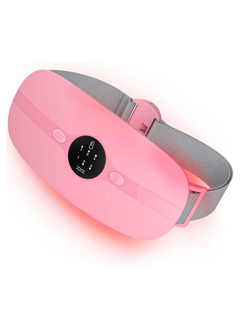 Portable Heating Pad for Period Pain Relief – Lightweight & Easy-to-Use Heat Belt with Adjustable Temperature and Vibration for Daily Comfort - Image 1