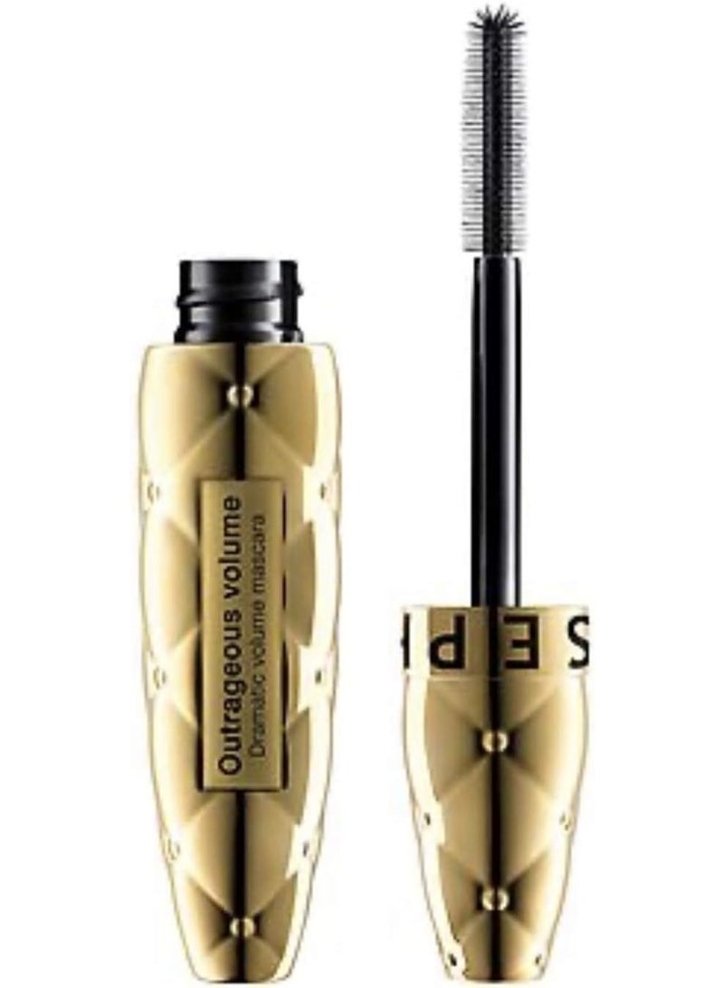 SEPHORA COLLECTION Outrageous Volume Mascara Black – Long-Lasting Volumizing Mascara for Bold Lashes - Image 1