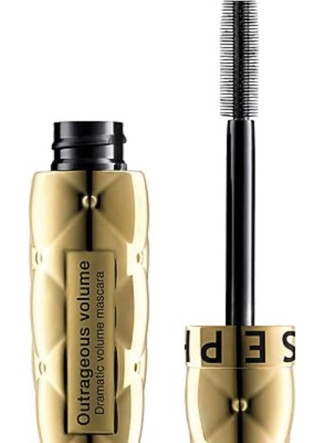 SEPHORA COLLECTION Outrageous Volume Mascara Black – Long-Lasting Volumizing Mascara for Bold Lashes - Image 2