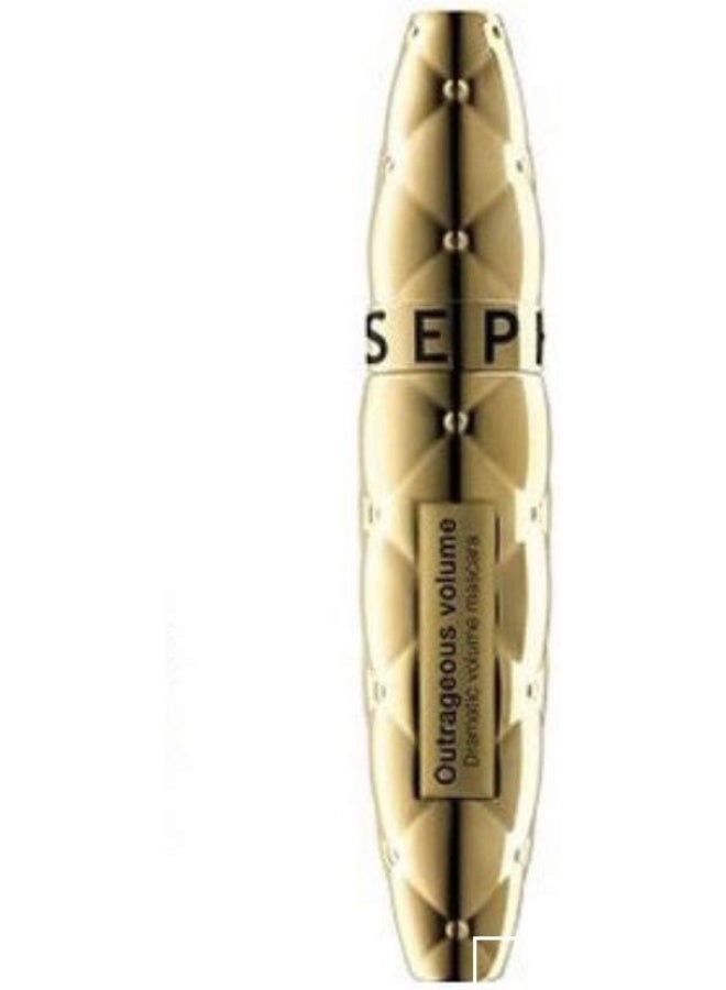 SEPHORA COLLECTION Outrageous Volume Mascara Black – Long-Lasting Volumizing Mascara for Bold Lashes - Image 3