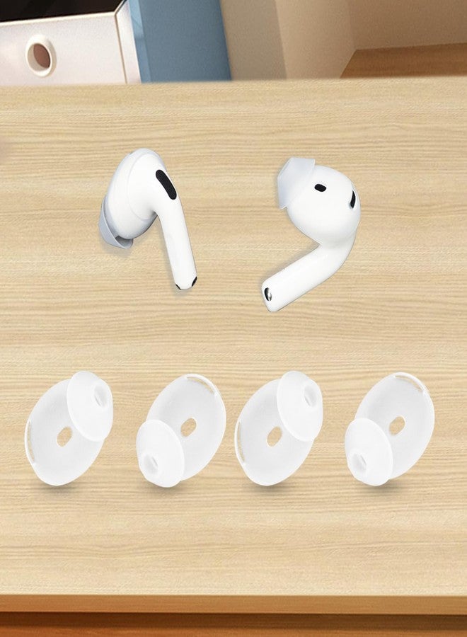 Adhiper 3 أزواج من نصائح الأذن خطافات الأذن لسماعات AirPods 4 سماعات أذن مانعة للضوضاء [غطاء علبة سماعات مضاف] خطافات أذن مضادة للانزلاق ملحقات سماعات الأذن (أبيض) - Image 5