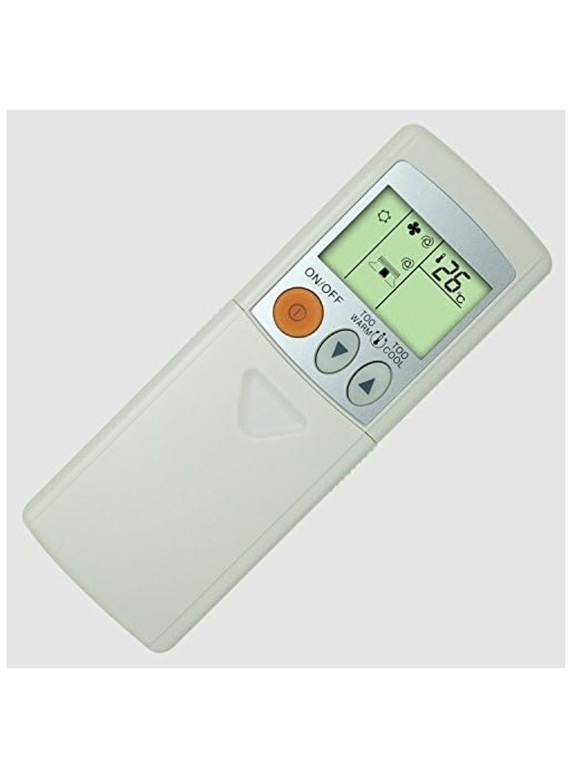 ELTRAZONE Replacement for Mitsubishi Electric Mr Slim Air Conditioner Remote Control- KM06A - Image 1