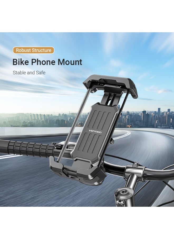 فينشن حامل هاتف للدراجة VENTION Quick Lock مع مقبض أسود مربع من نوع ABS رقم الموديل KSFB0  - Image 2