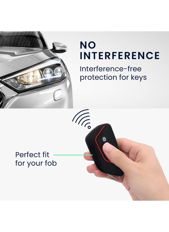 kwmobile Car Key Cover Compatible With Vw Golf 8 Don'T Touch My Key  - Image 3