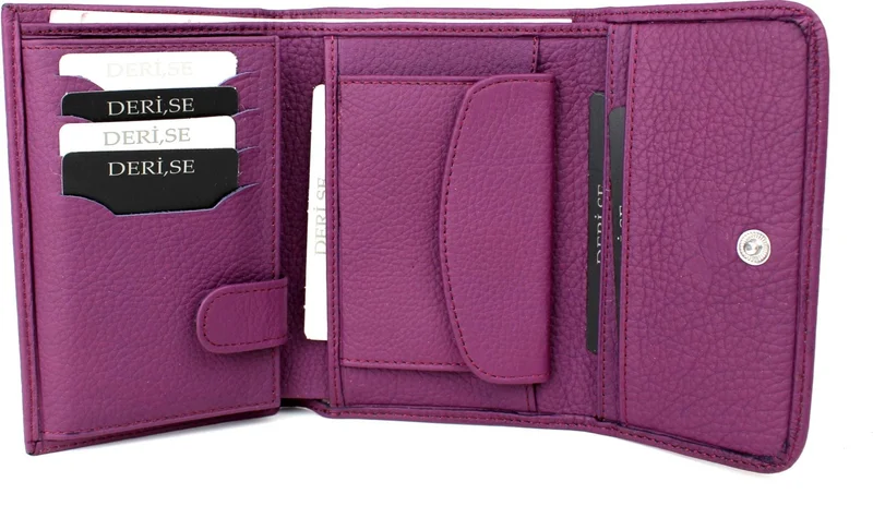 Derise Club Women Genuine Leather Wallet Card Holder