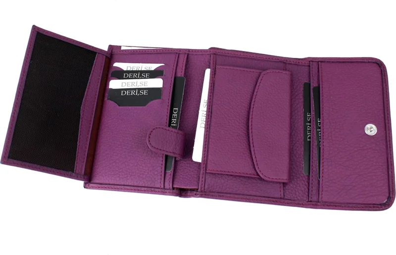 Derise Club Women Genuine Leather Wallet Card Holder