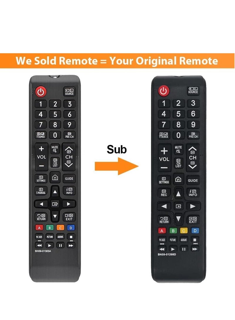 TIGER BN59-01303A Replacement Remote Control for UHD 4K Smart LED TVs – Compatible with NU Series Models UE49NU7179, UE55NU7023, UE55NU7093, UE55NU7172U, UE55NU7179, UE65NU7172, UE65NU7179, UE75NU7170, UE75NU7172 – Easy Setup, No Programming Needed  - Image 2