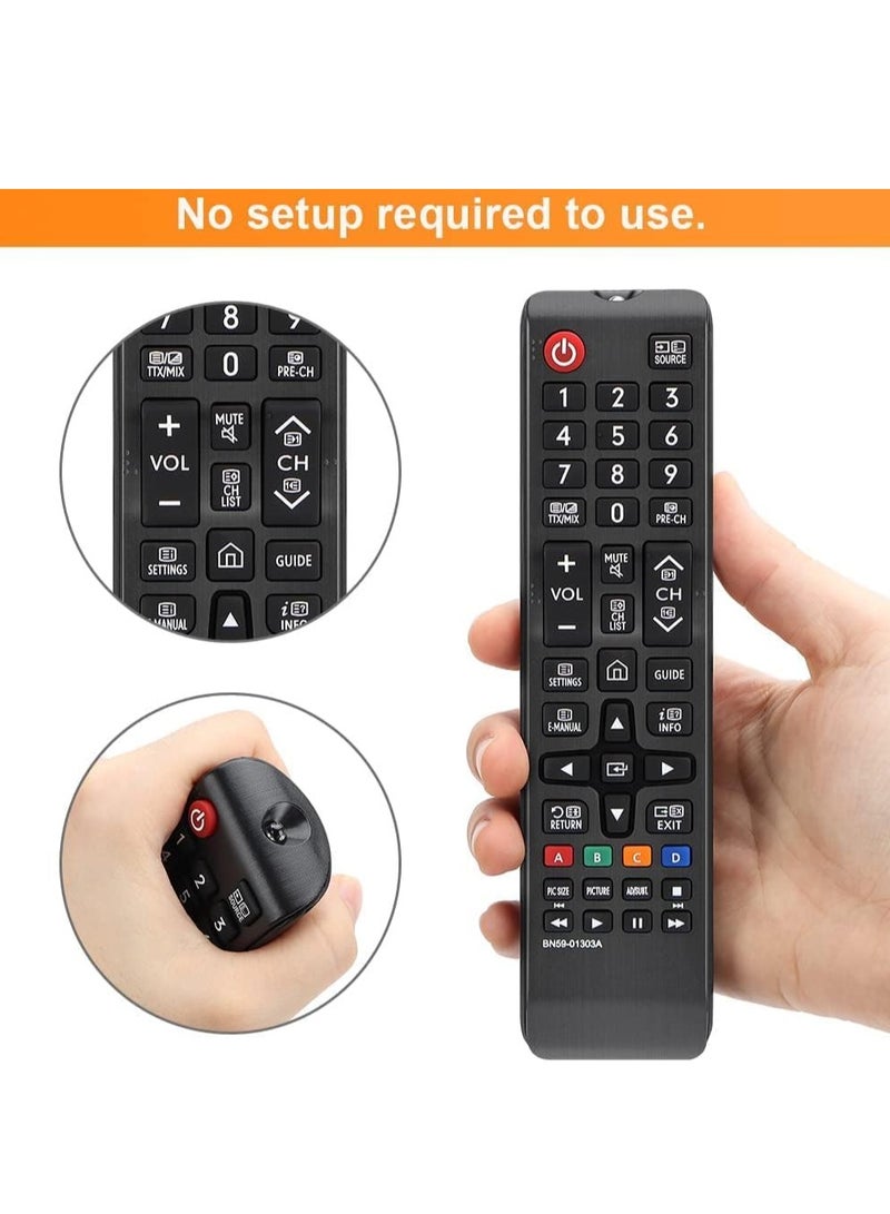 TIGER BN59-01303A Replacement Remote Control for UHD 4K Smart LED TVs – Compatible with NU Series Models UE49NU7179, UE55NU7023, UE55NU7093, UE55NU7172U, UE55NU7179, UE65NU7172, UE65NU7179, UE75NU7170, UE75NU7172 – Easy Setup, No Programming Needed  - Image 4