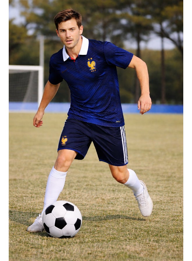 Toyland Men’s France 2026 World Cup Home Jersey Kit – Football Shirt & Shorts Set-Medium - Image 3