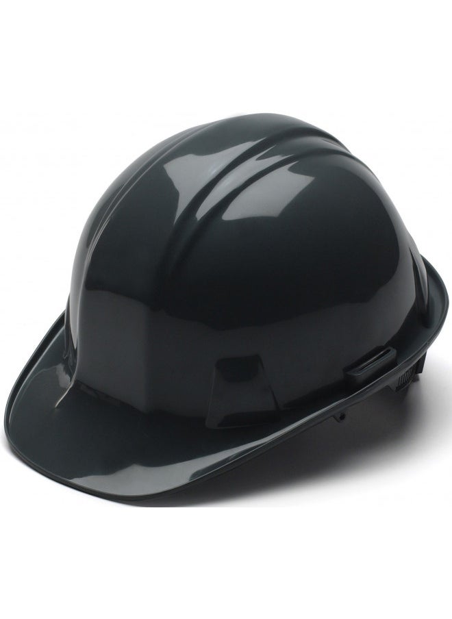 Pyramex Safety Pyramex Safety Products HP14111 Sl Series 4 Pt. Ratchet Suspension Hard Hat, Black  - Image 1