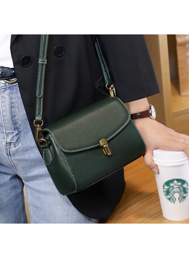 Viney Women's Handbag, Cowhide Crossbody Bag, Stylish Shoulder Phone Bag, Birthday Gift For Girlfriend, Qixi Festival And Valentine's Day Present - Image 2