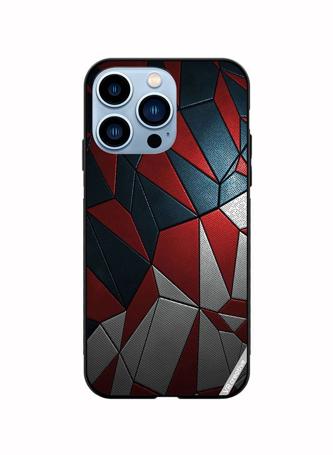 VR CREATIVE Protective Case Cover For Apple iPhone 14 Pro Abstract Design Multicolour - Image 1