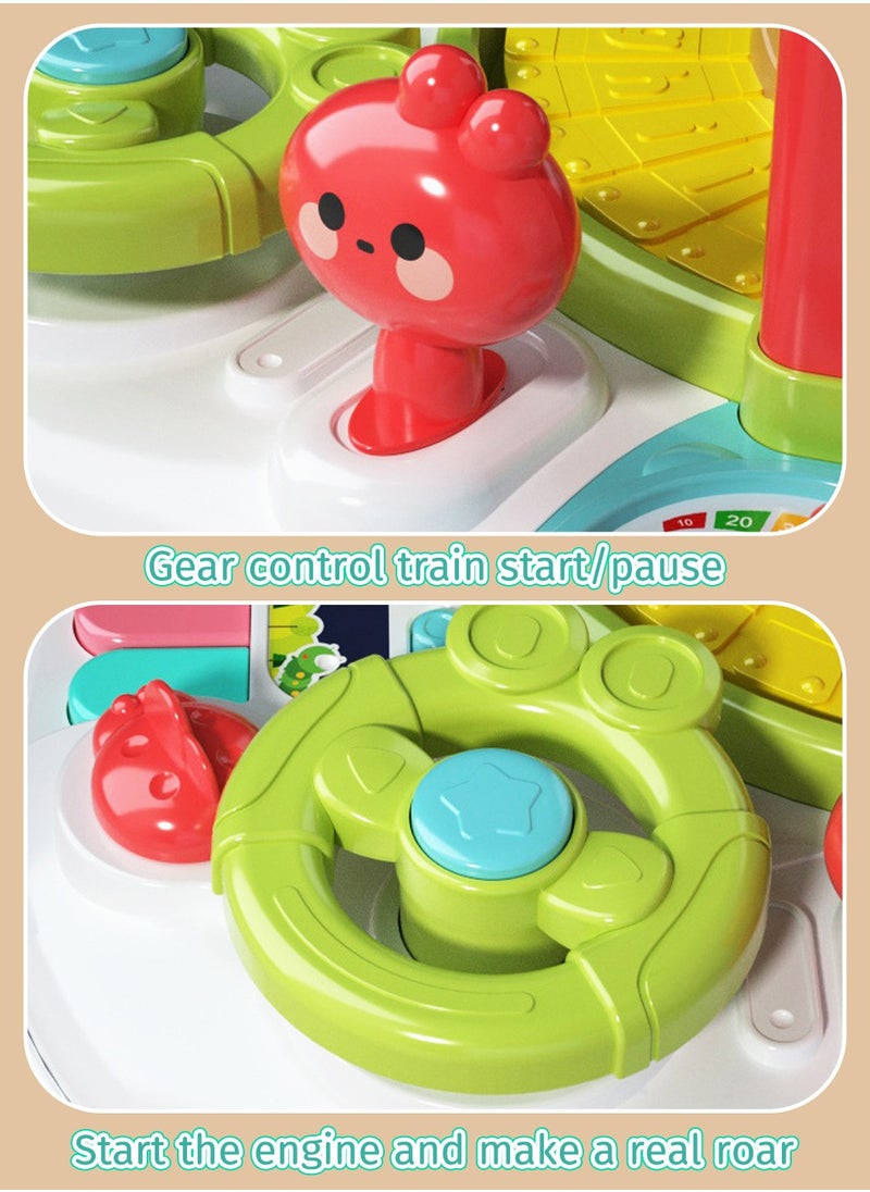 Moovant Baby Activity Table Toy with Lights & Sounds, Multifunctional Early Learning Toy, Detachable Game Table Toy for Childhood Education Interaction  - Image 4
