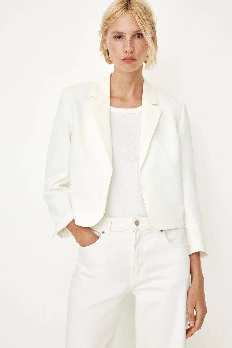 H&M Slit-cuff blazer