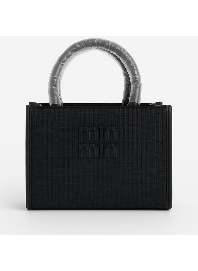 MIN MIN Women's Velvet Fabric Shoulder Bag – Elegant & Stylish Design - Image 1
