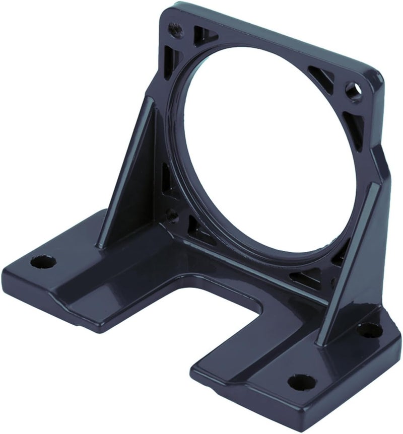 80x80mm Black Motor Bracket Support High Hardness Metal Fixed Base - Image 1