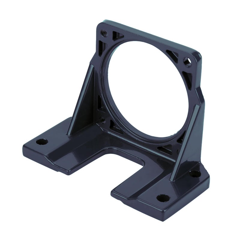 80x80mm Black Motor Bracket Support High Hardness Metal Fixed Base - Image 2