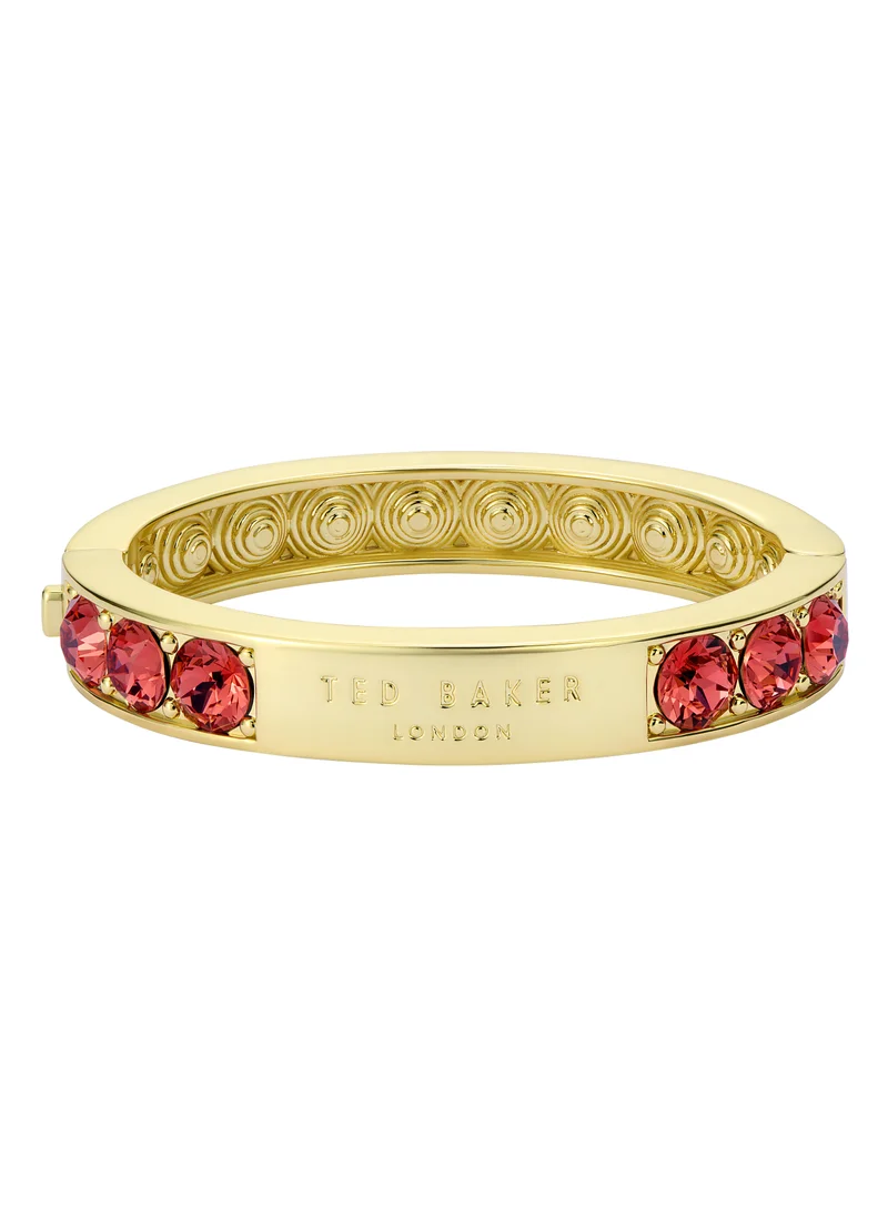 تيد بيكر Crystal Rock Hinged Bangle Bracelet