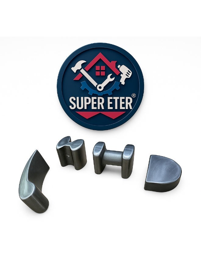 SUPER   ETER SUPER ETER 7 PCS Professional Body Hammers & Metal Bending/ Shaping Tools Set – Model 10005926 – Auto Body Panel Beating, Dent Repair & Blacksmithing Kit - Image 4