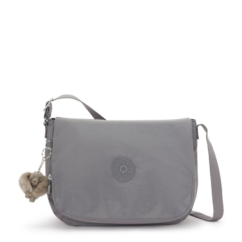 kipling Earthbeat M Inviting Grey Medium Crossbody - Image 1