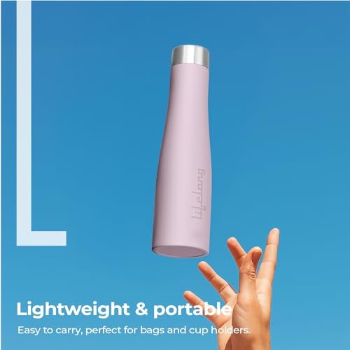 Lifelong Stainless Steel Water Bottle 900ml | Durable, Leak-Proof, Easy Grip, Rust Free, Easy-to-Clean, Odour-Free Bottle with Secure Cap for School, Travel, Gym & Work (LLBT03BL, Lavender) - Image 3