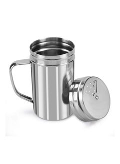 SYOSI SYOSI, 2pcs Stainless Steel Seasoning Bottle with Adjustable Pour Holes for Salt Pepper Cinnamon Powder Sugar  - Image 2