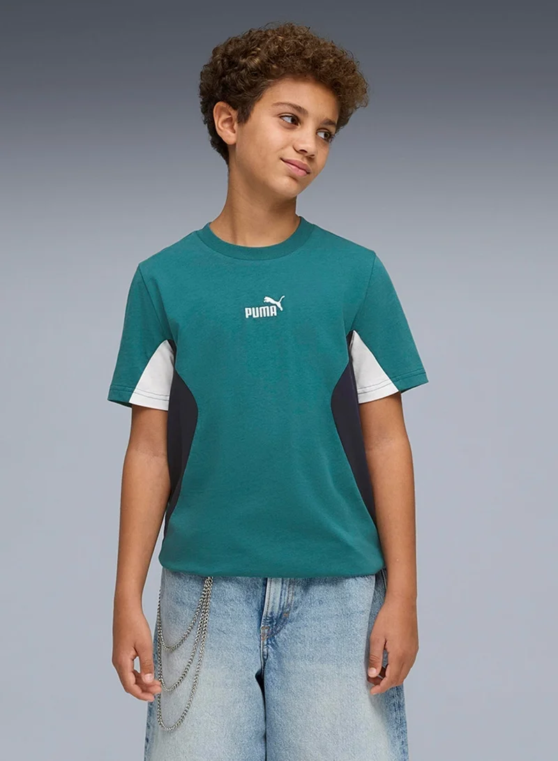 PUMA Youth Essential Block T-Shirt