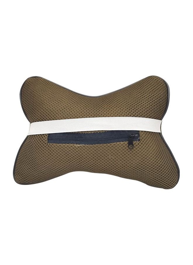 2-Piece Universal Car Seat Headrest Cushion