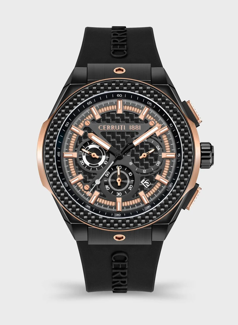 CERRUTI 1881 Round Analog Watch