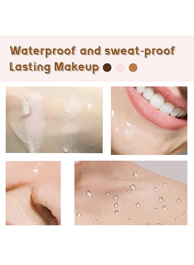 EELHOE Tattoo Concealer - Tattoo Cover Up Makeup Waterproof, Professional Long Lasting Tattoo Cover Up Suitable, Waterproof Invisible Concealer Body Leg Bruise Stretch Scar - Image 2