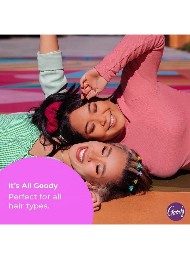 Goody Classics Mini Claw Clips - 2 Count (Pack of 1), Assorted Colors - Great for Easily Pulling Up Your Hair - Pain-Free Hair Accessories for Women, Men, Boys and Girls - Image 4