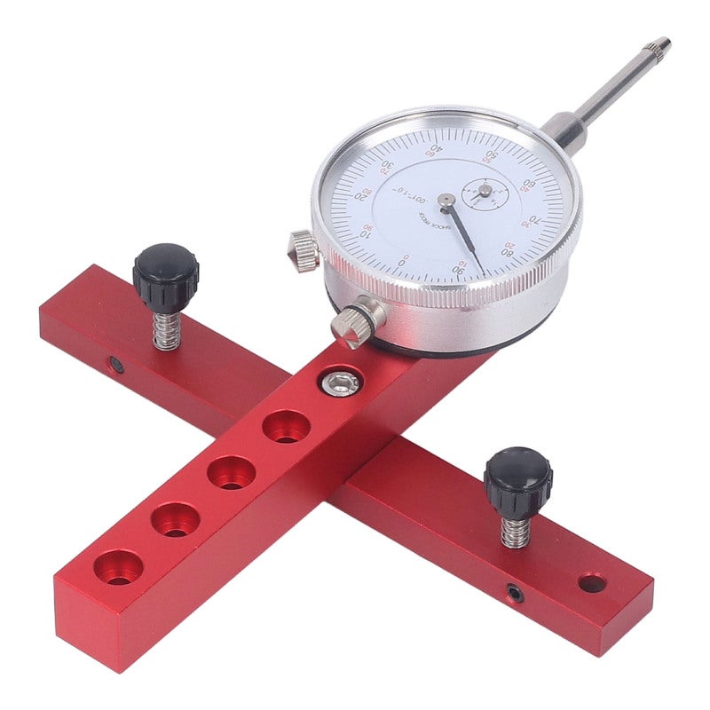 Table Saw Dial Indicator: 0.001in Accuracy, 0.01in to 1in Range - Multi-Hole Adjustment, Wide Application Machinery Tool Alignment for Workshop Tool Calibration - Image 4